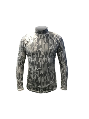 Brandungs-überstürzter Schutz-Schwimmen-Hemd-Sublimationsdruck des UPF 50+ der Männer langärmlige fournisseur