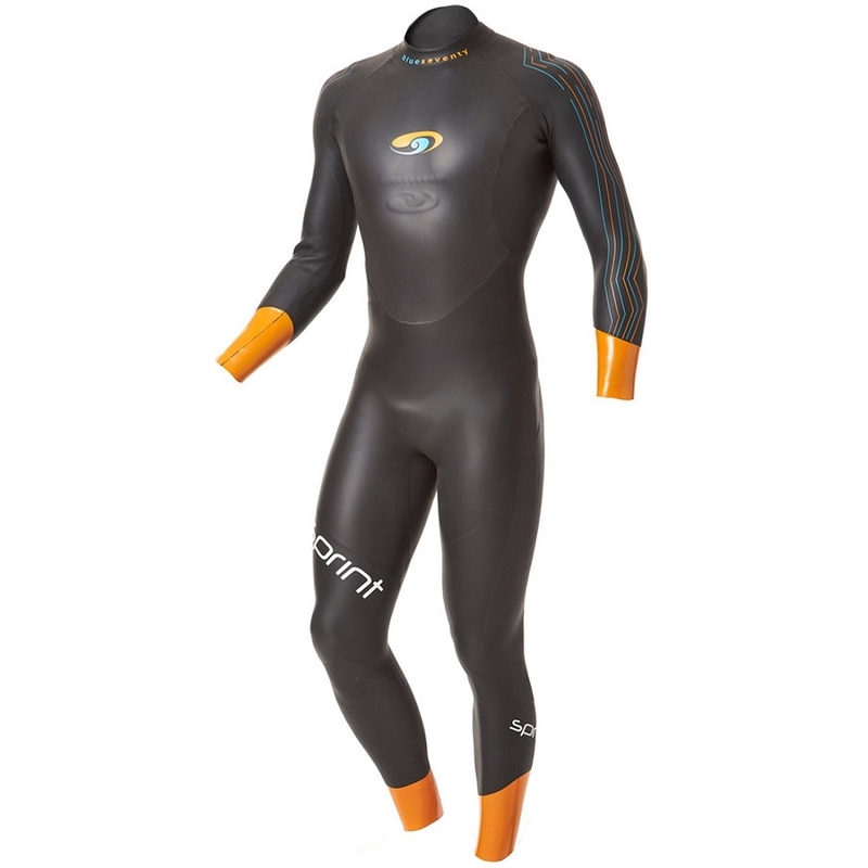 Der Synergie Triathlon-Männer machen Haut-Neopren Wetsuit-vollen Ärmel für Schwimmen des offenen Wassers glatt fournisseur